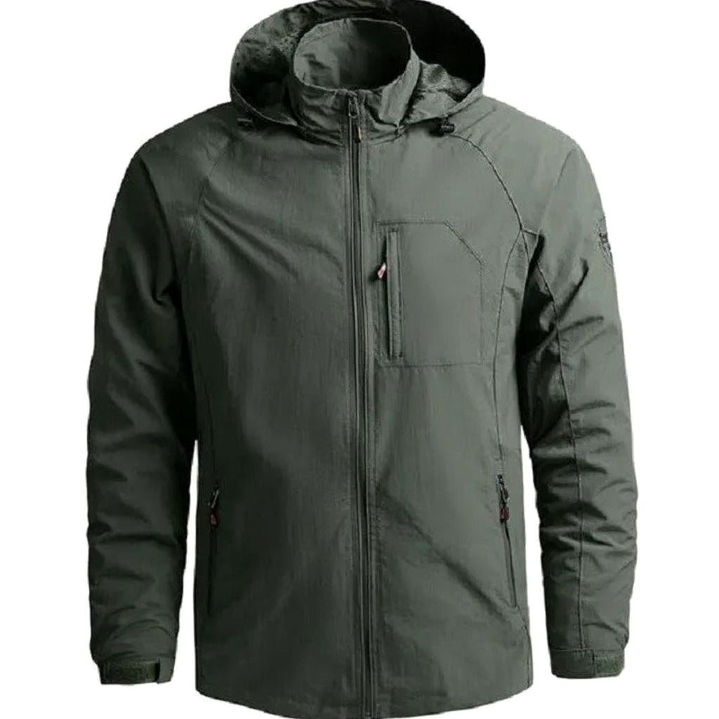 Men's Casual Zip-Up Urban Street Jacket Long Sleeve