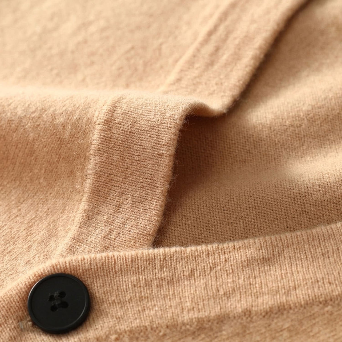 Men's Collegiate Striped-Sleeve Button-Front Knit Cardigan