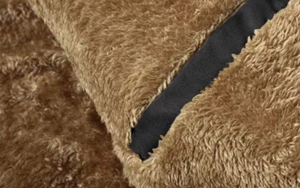 Men's Fleece-Lined Fur Hood Heavy-Duty Winter Jackets