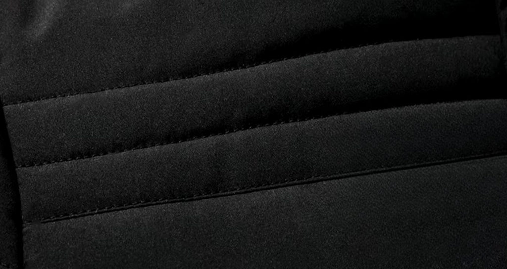 Men's Fleece-Lined Fur Hood Heavy-Duty Winter Jackets