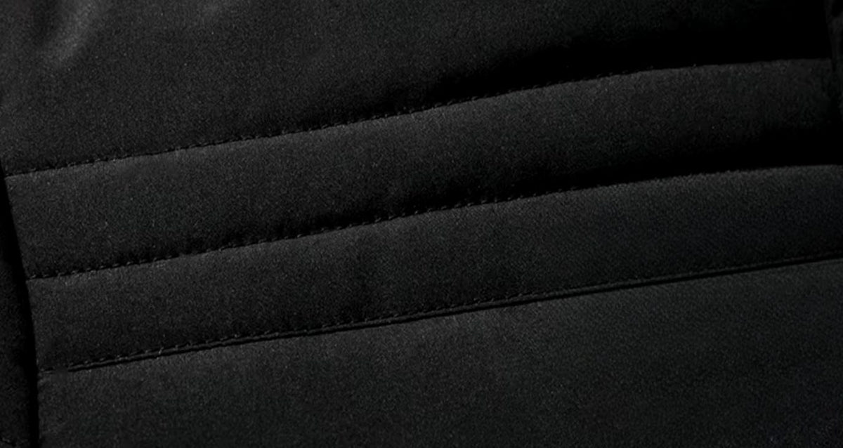 Men's Fleece-Lined Fur Hood Heavy-Duty Winter Jackets