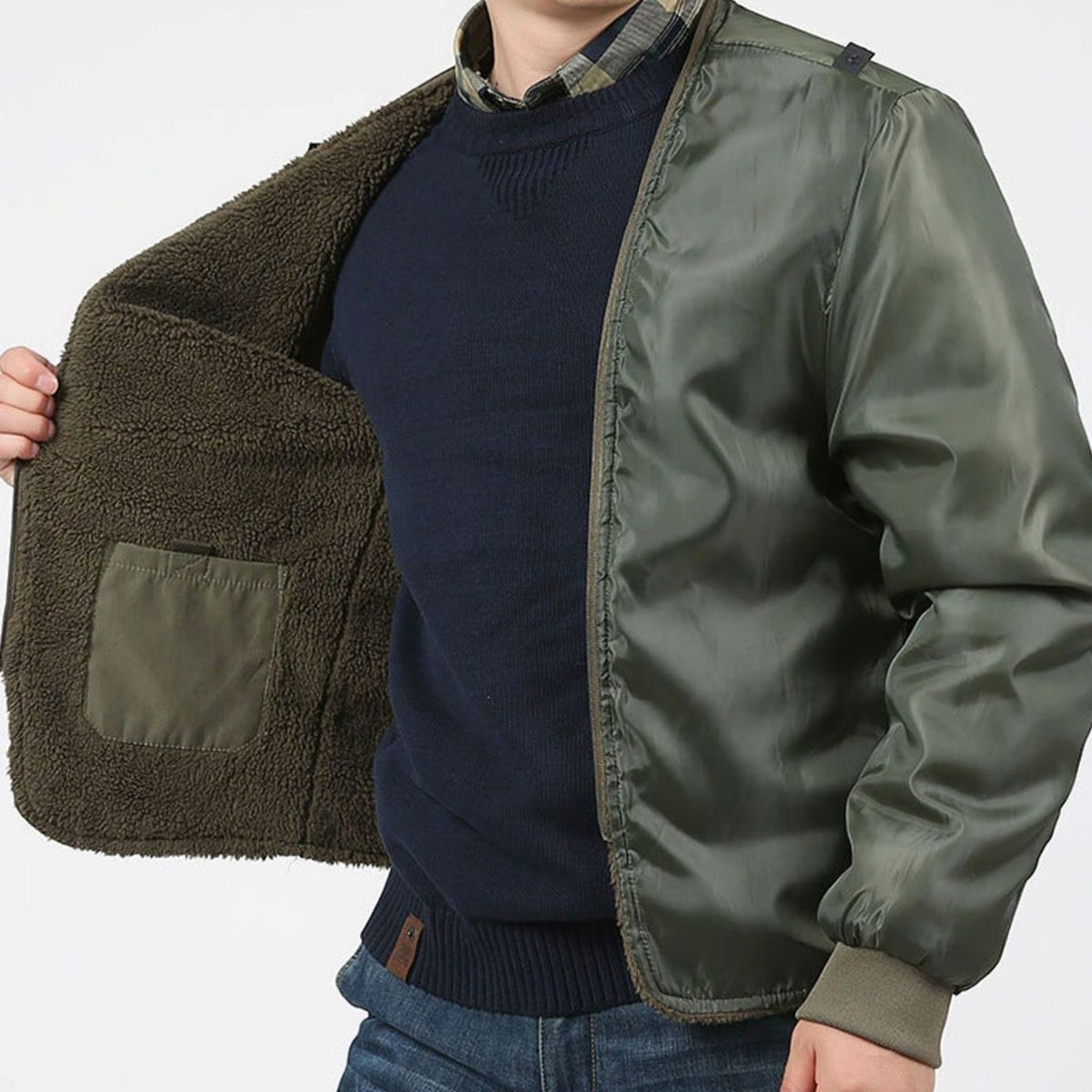 Men's Hooded Multi-Pocket Insulated Military Parka Jacket