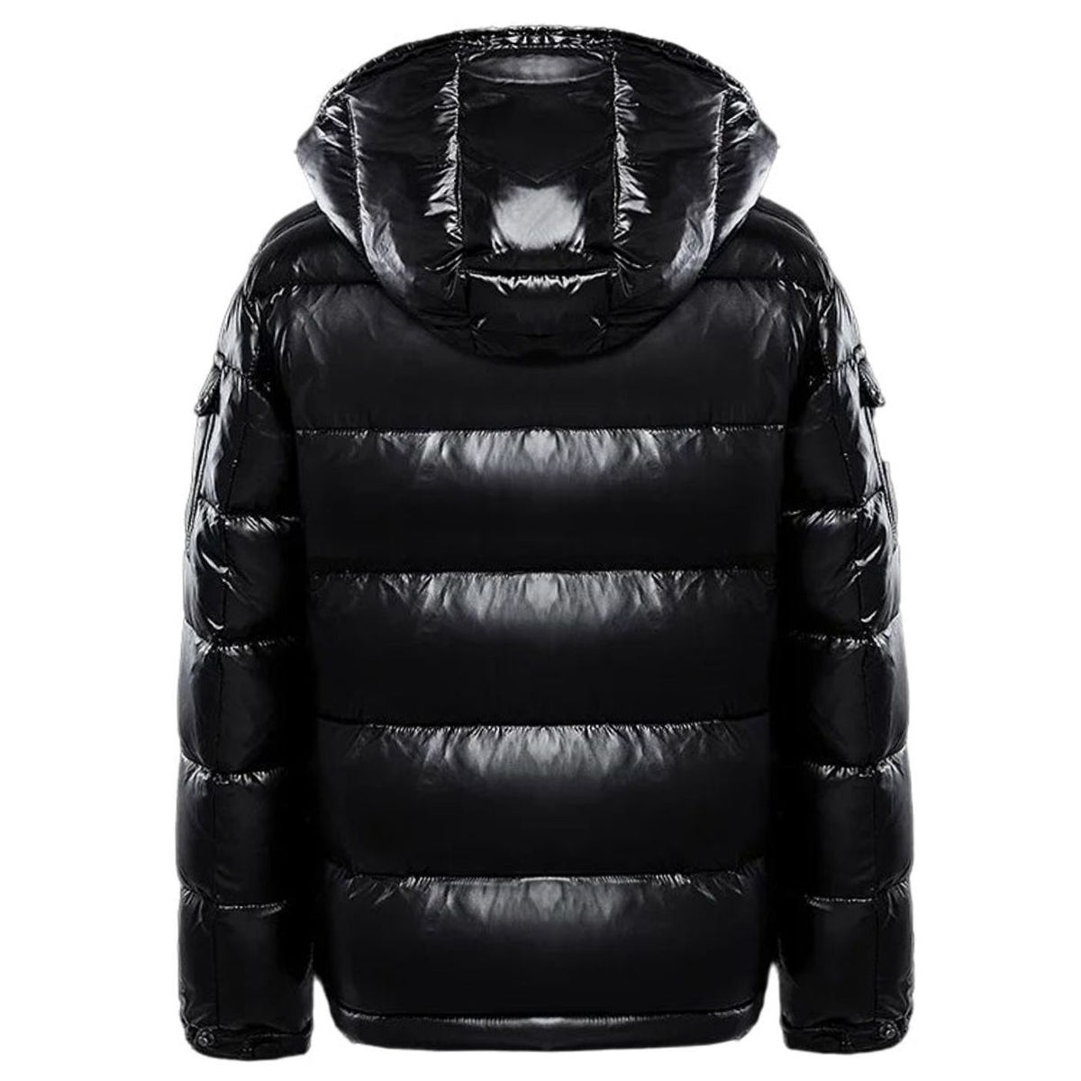 Men's Hooded Puffer Quilted Jacket Full-Zip Winter Coat