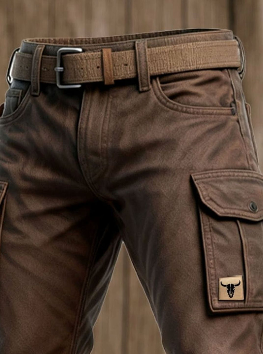 Men's Insulated Cargo Utility Straight-Leg Pants