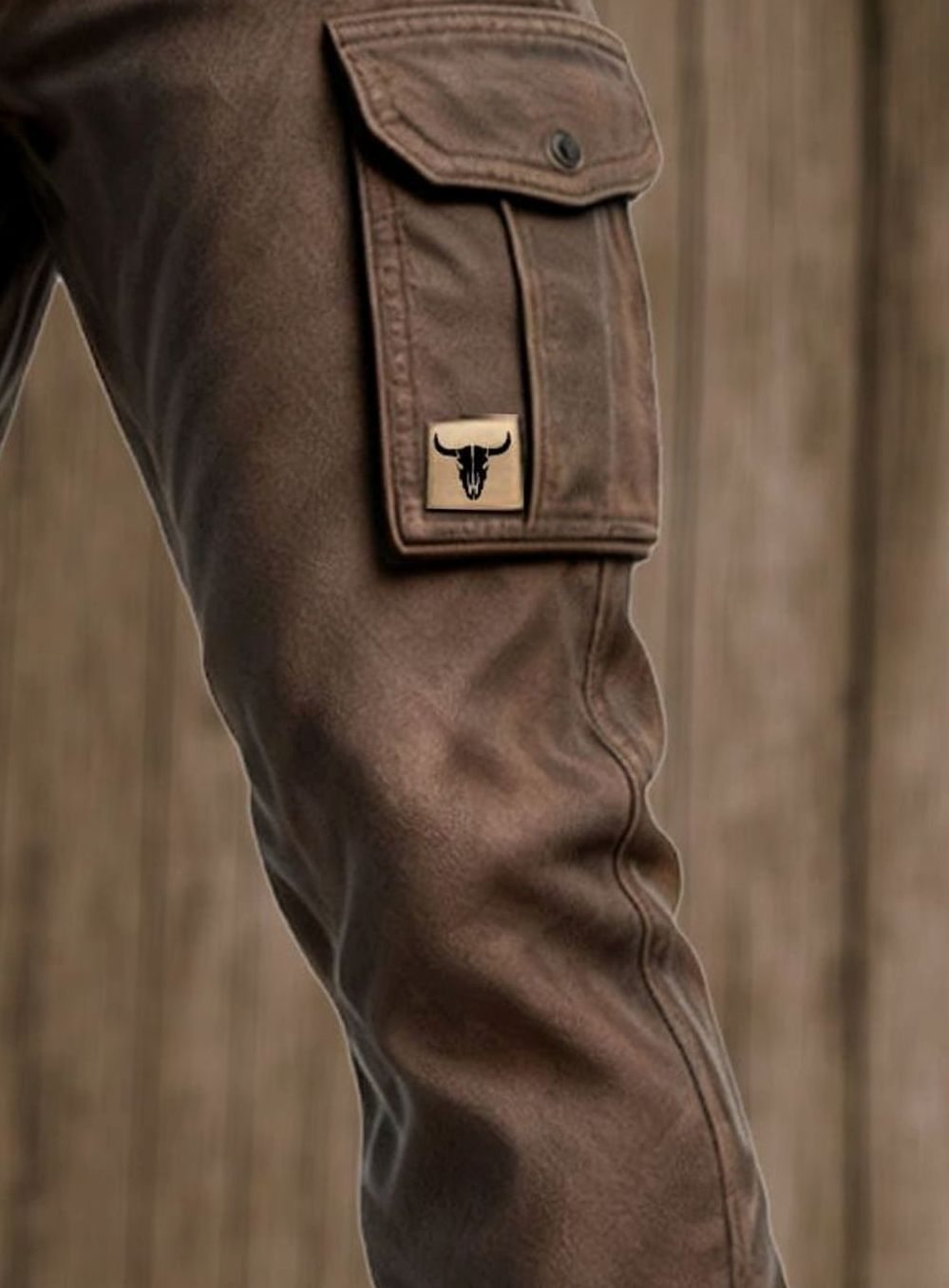 Men's Insulated Cargo Utility Straight-Leg Pants