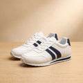 Men's Lace-Up Arch-Support Low-Top Athletic Sneakers