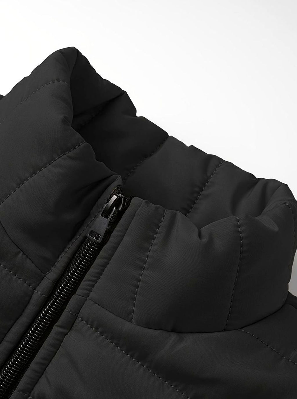 Men's Lightweight Quilted Zip-Up Puffer Jacket