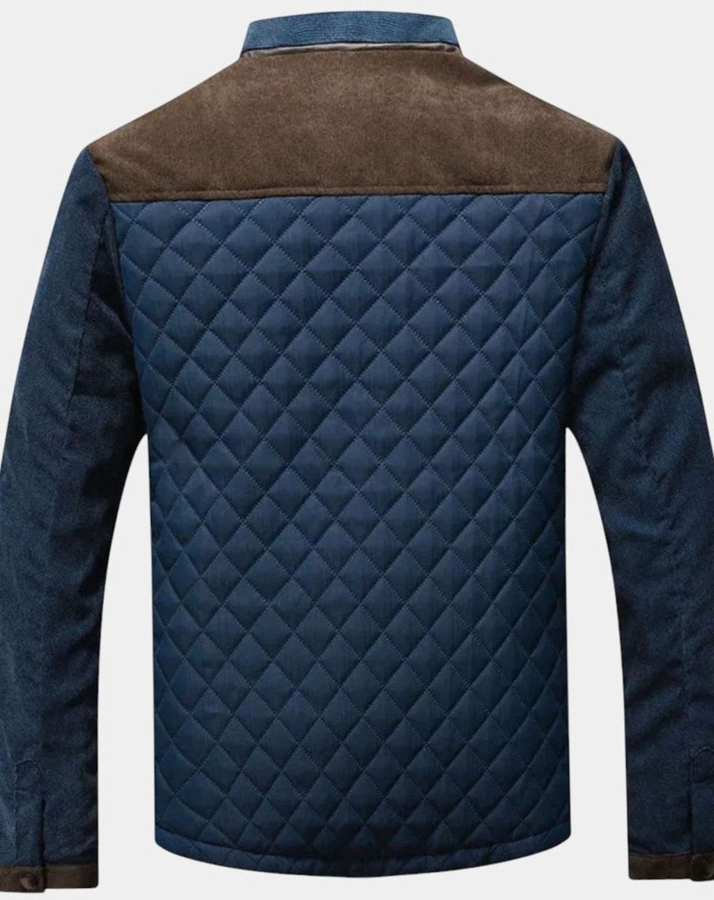 Men's Slim Fit Quilted Stand-Collar Puffer Jacket