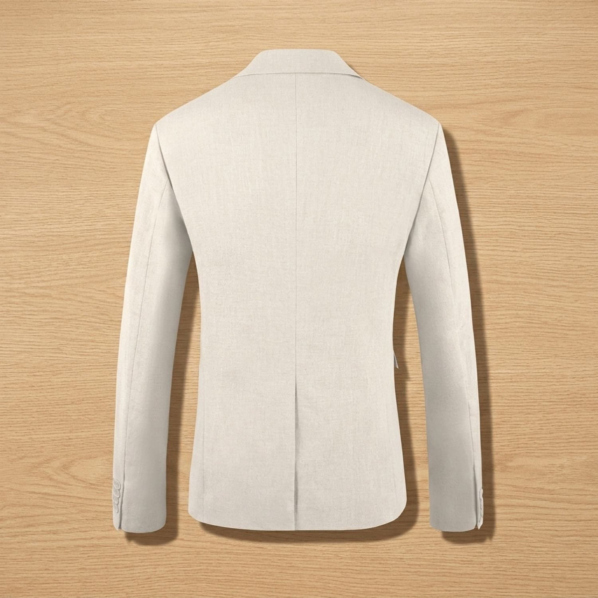 Men's Slim-Fit Three-Piece Suit Blazer Vest Pants Set