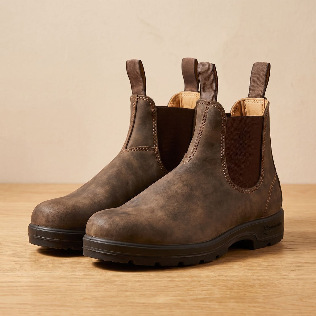 Men's Waterproof Slip-On Chelsea Snow Boots