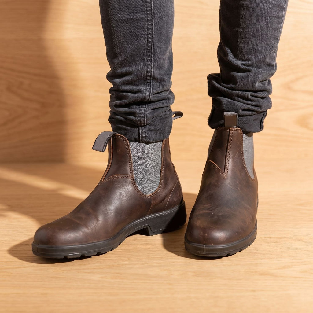 Men's Waterproof Slip-On Chelsea Snow Boots