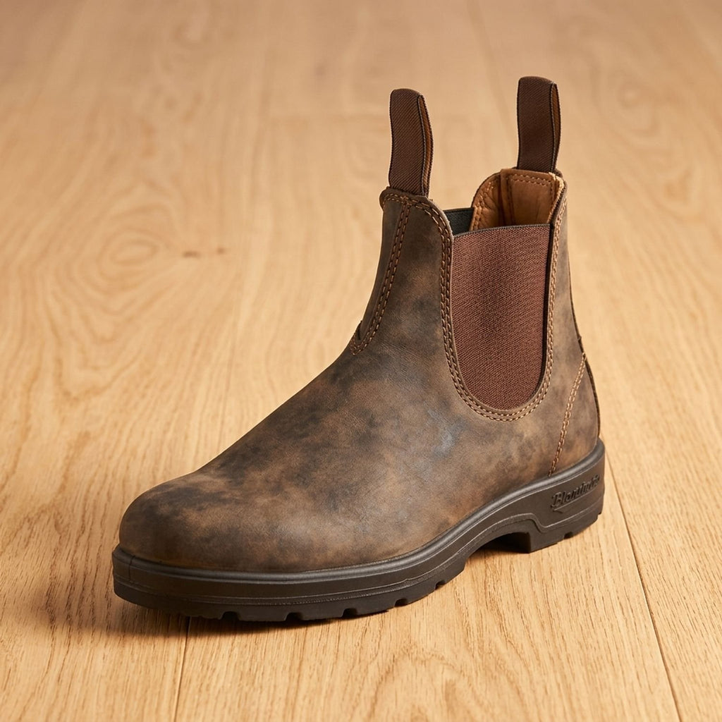 Men's Waterproof Slip-On Chelsea Snow Boots