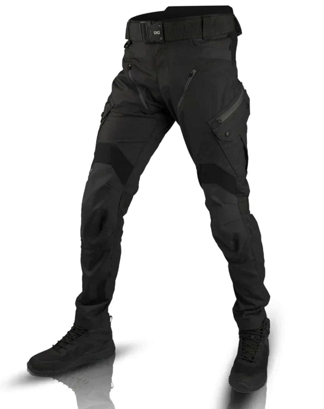 Men's Waterproof Tactical Cargo Pants Multi-Pocket Reinforced