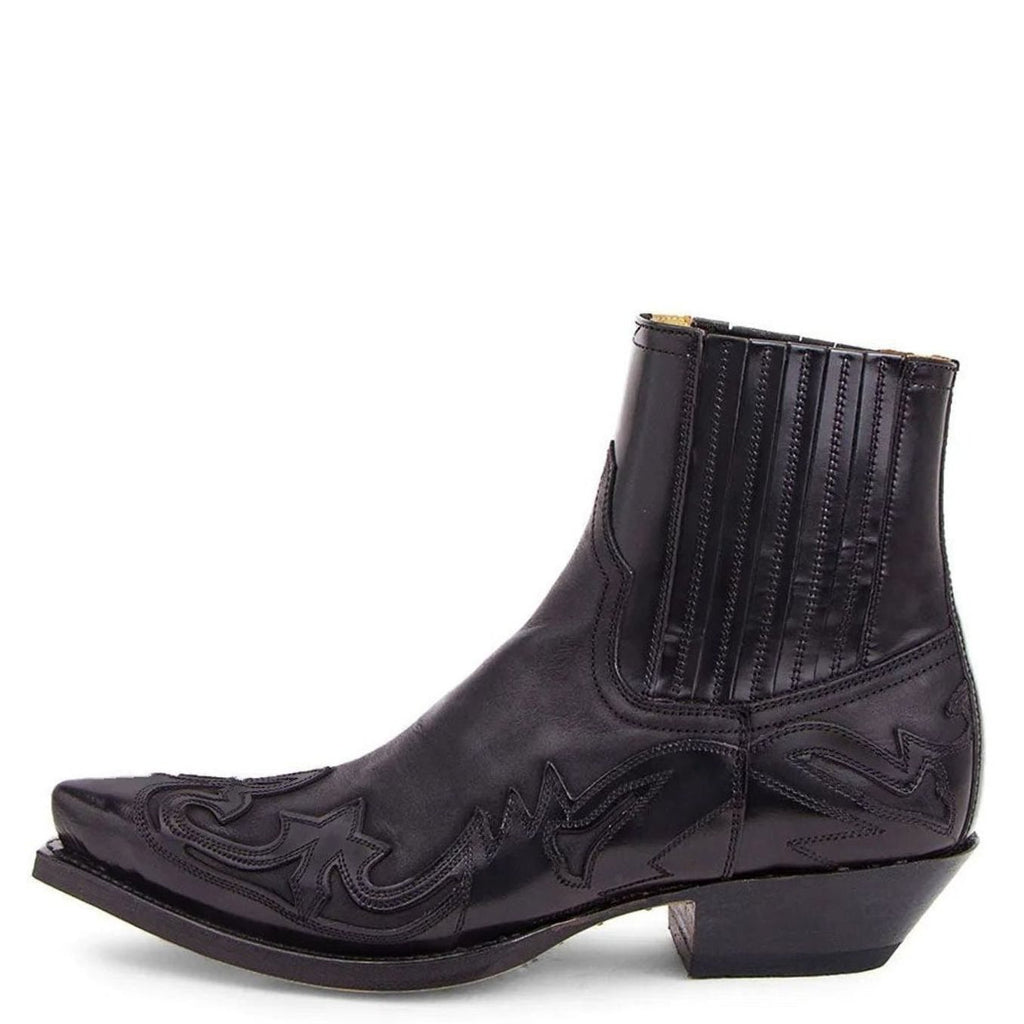 Men's Western Cowboy Embroidered Pointed-Toe Style Boots