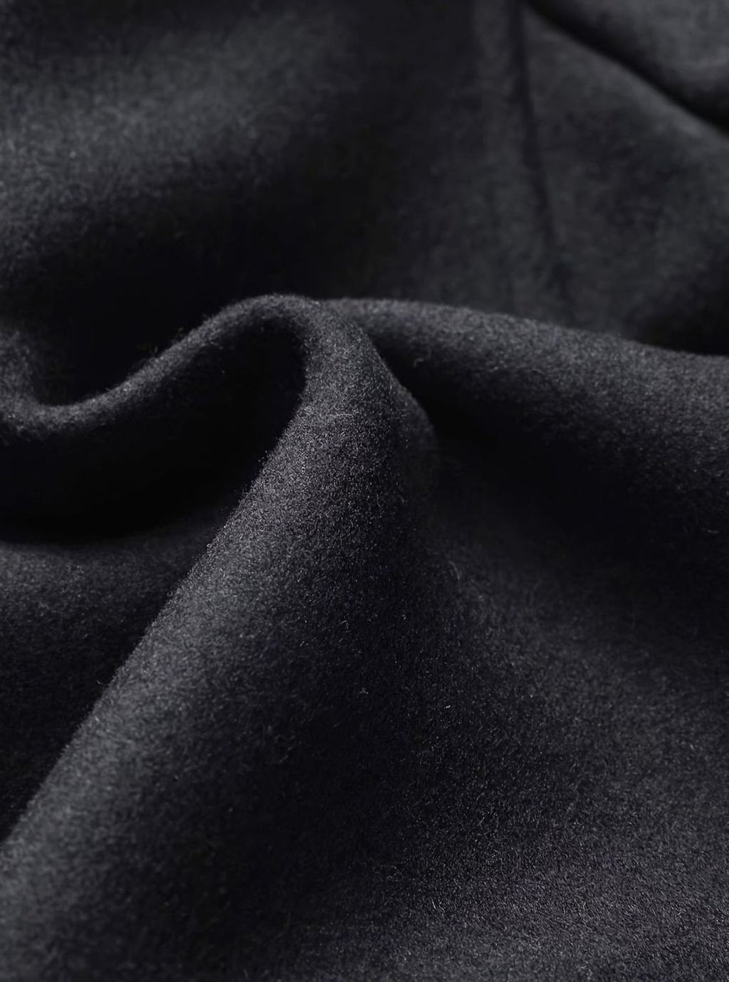 Men's Wool Coat Tailored Single-Breasted Overcoat Detachable Scarf