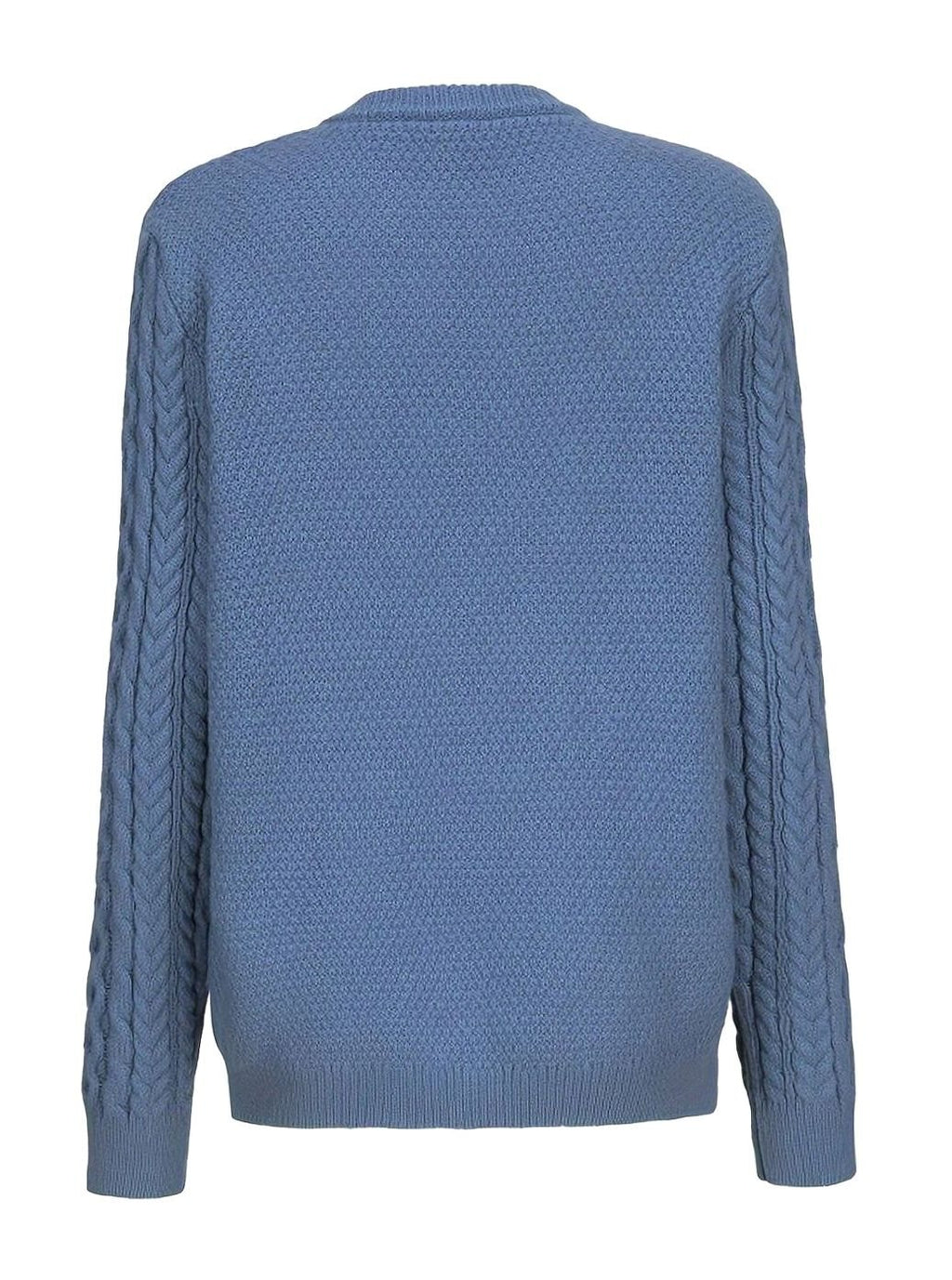 Women's Cable-Knit Relaxed Button-Front Cardigan Sweater