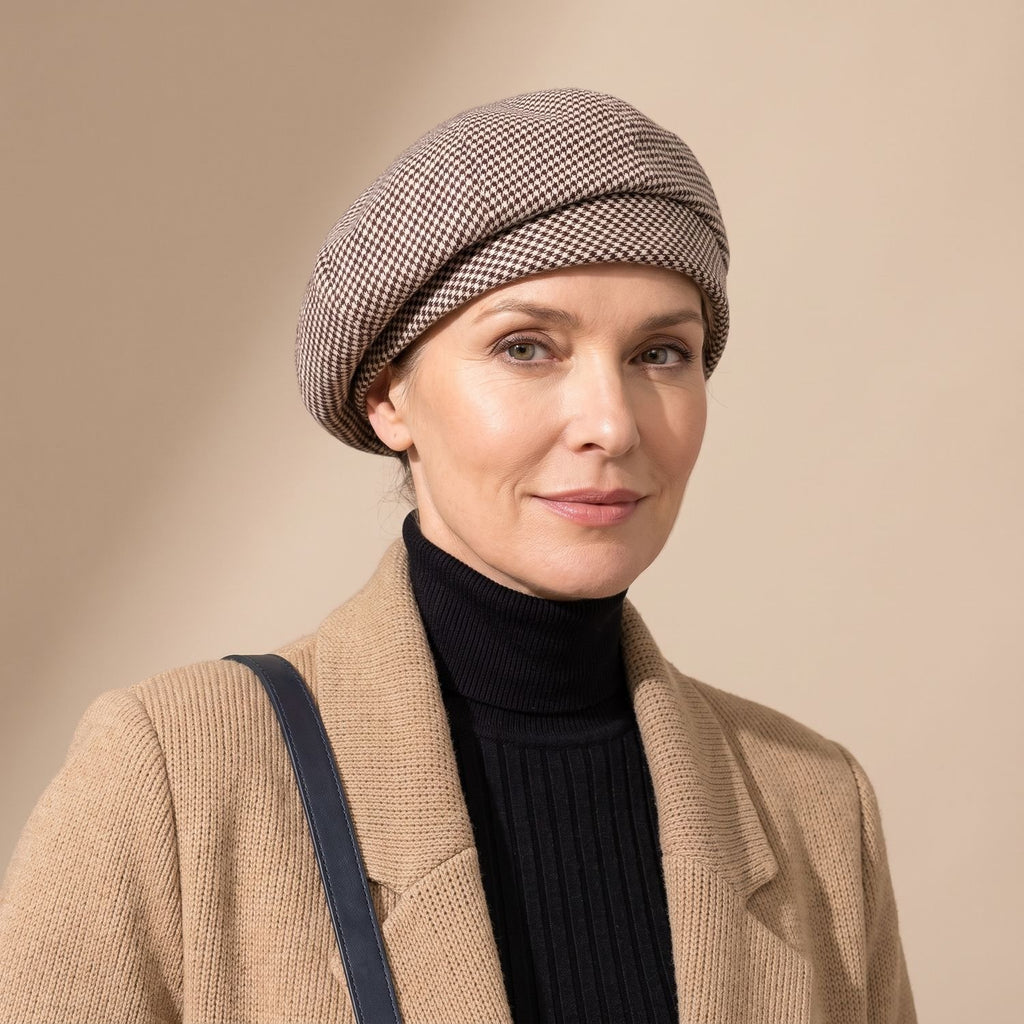 Women's Classic French-Style Wool Beret Hat