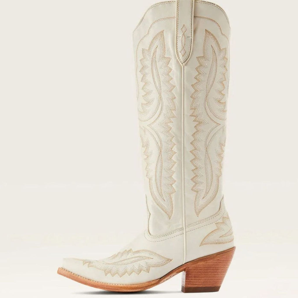 Women's Embroidered Pointed-Toe Knee-High Western Cowboy Boots