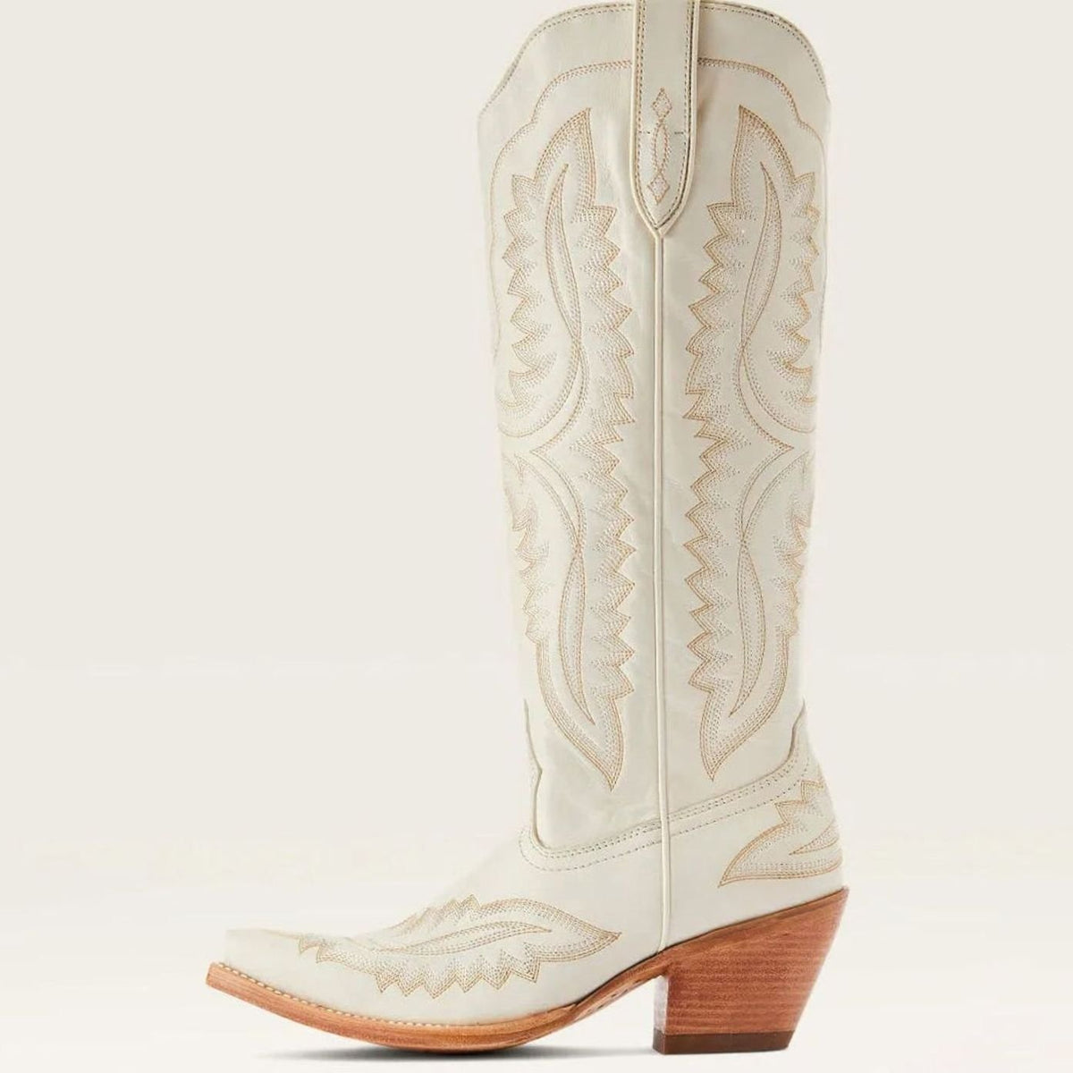 Women's Embroidered Pointed-Toe Knee-High Western Cowboy Boots