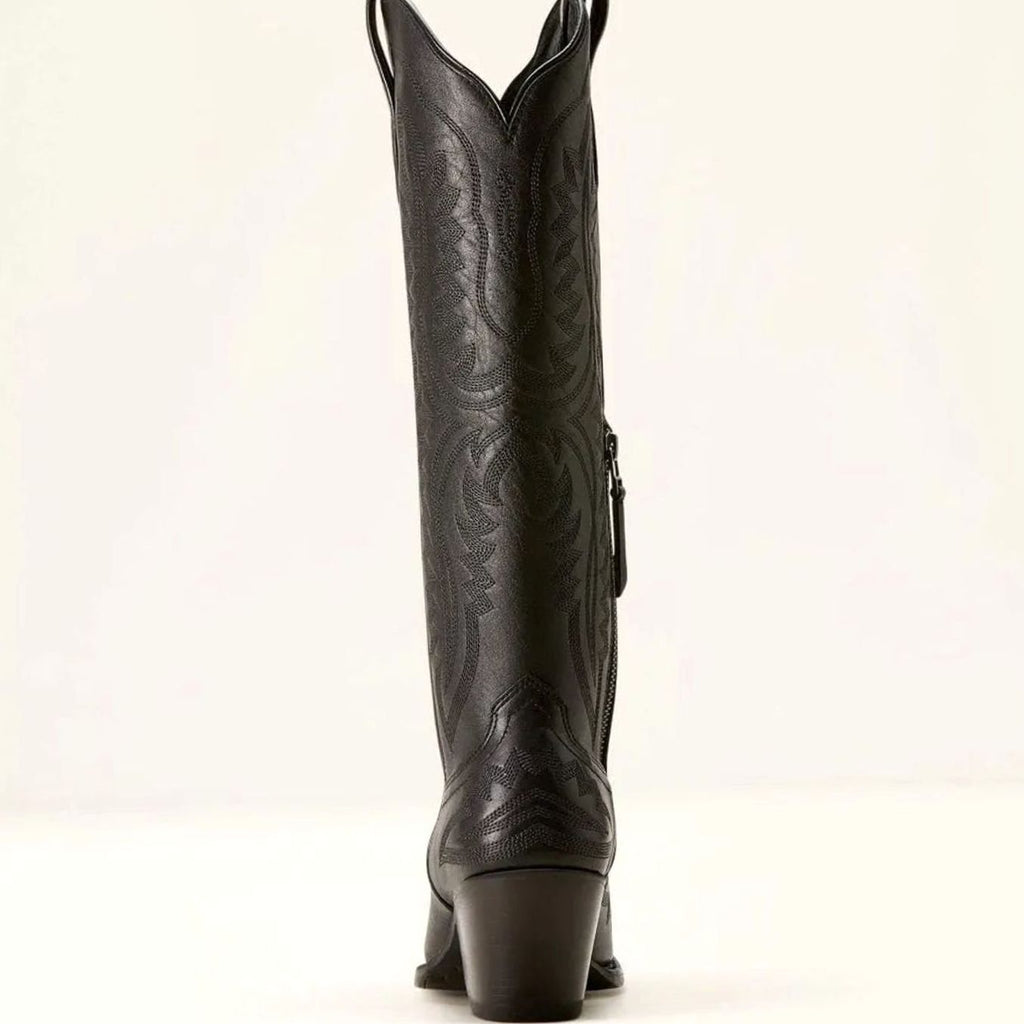 Women's Embroidered Pointed-Toe Knee-High Western Cowboy Boots