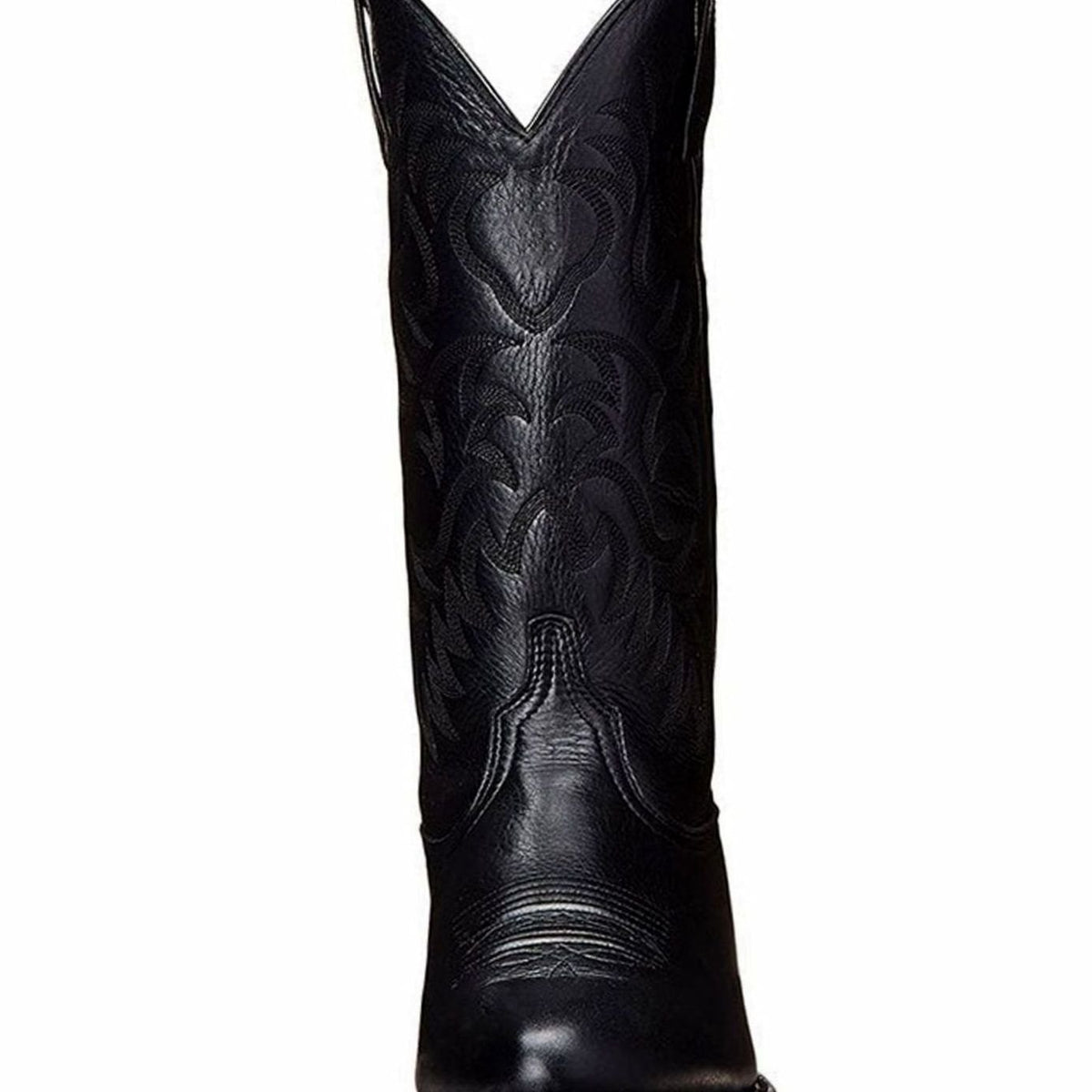 Women's Embroidered Western Mid-Calf Cowboy Boots Block Heel