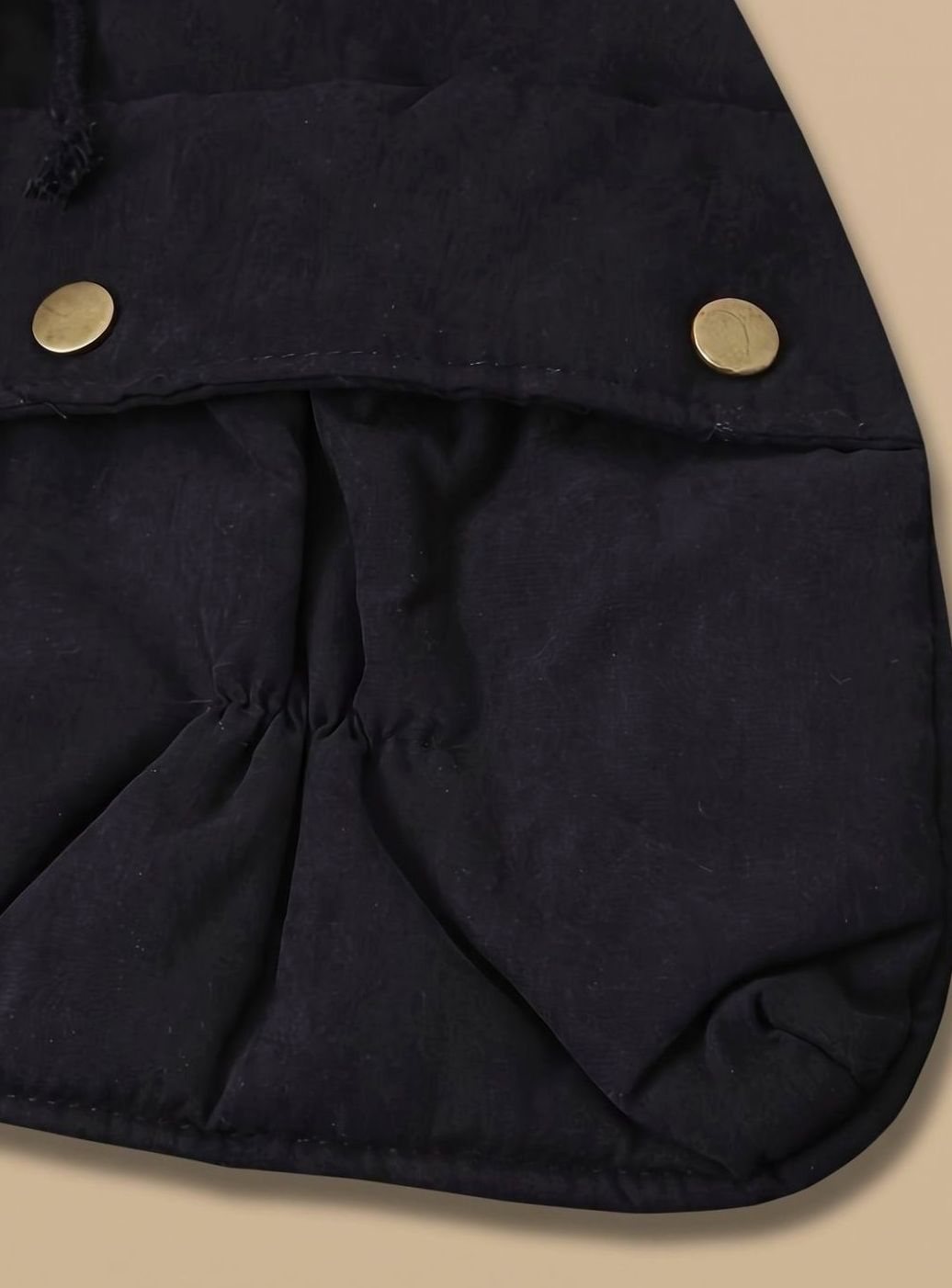 Women's Faux-Fur Collar Drawstring-Waist Insulated Parka Coat