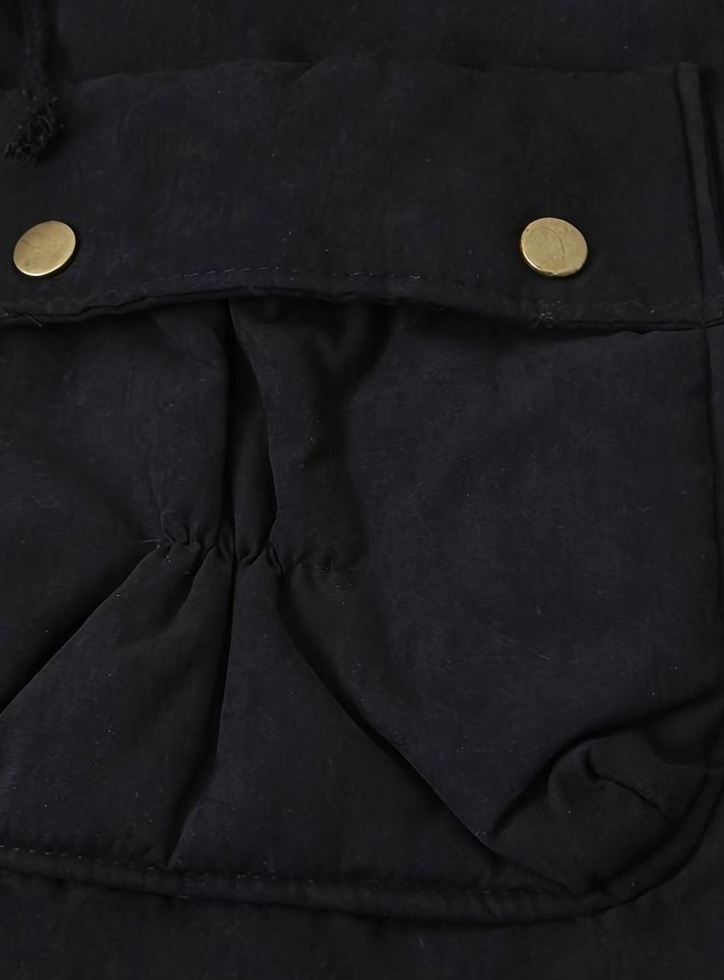 Women's Faux-Fur Collar Drawstring Waist Winter Parka