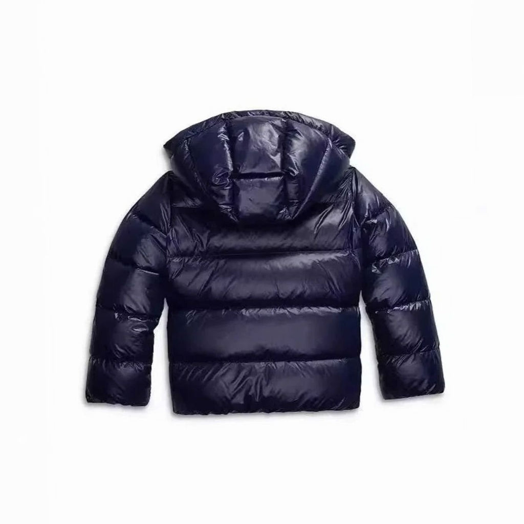 Women's Hooded Windproof Cropped Puffer Winter Coat