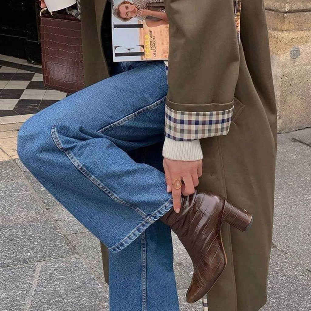 Women's Lightweight Waterproof Classic-Lapel Trench Coat