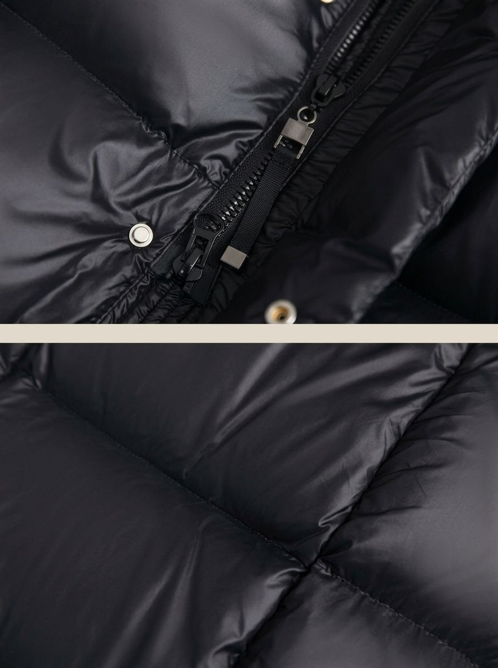 Women's Longline Quilted Hooded Puffer Jacket