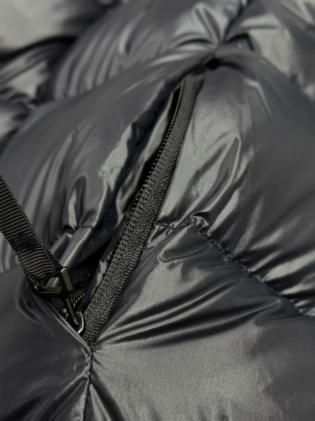 Women's Longline Quilted Hooded Puffer Jacket