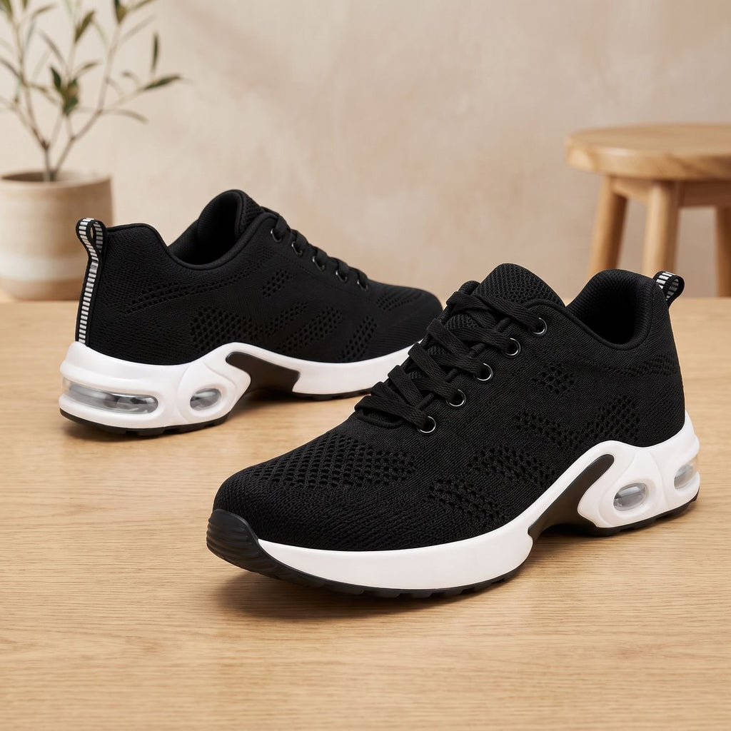 Women's Orthopedic Breathable Lace-Up Cushioned Sneakers