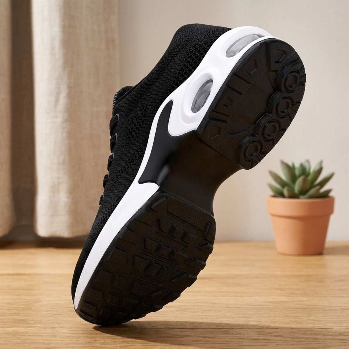 Women's Orthopedic Breathable Lace-Up Cushioned Sneakers
