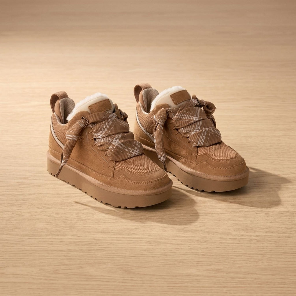 Women's Orthopedic Suede Winter Sneakers Platform Sole