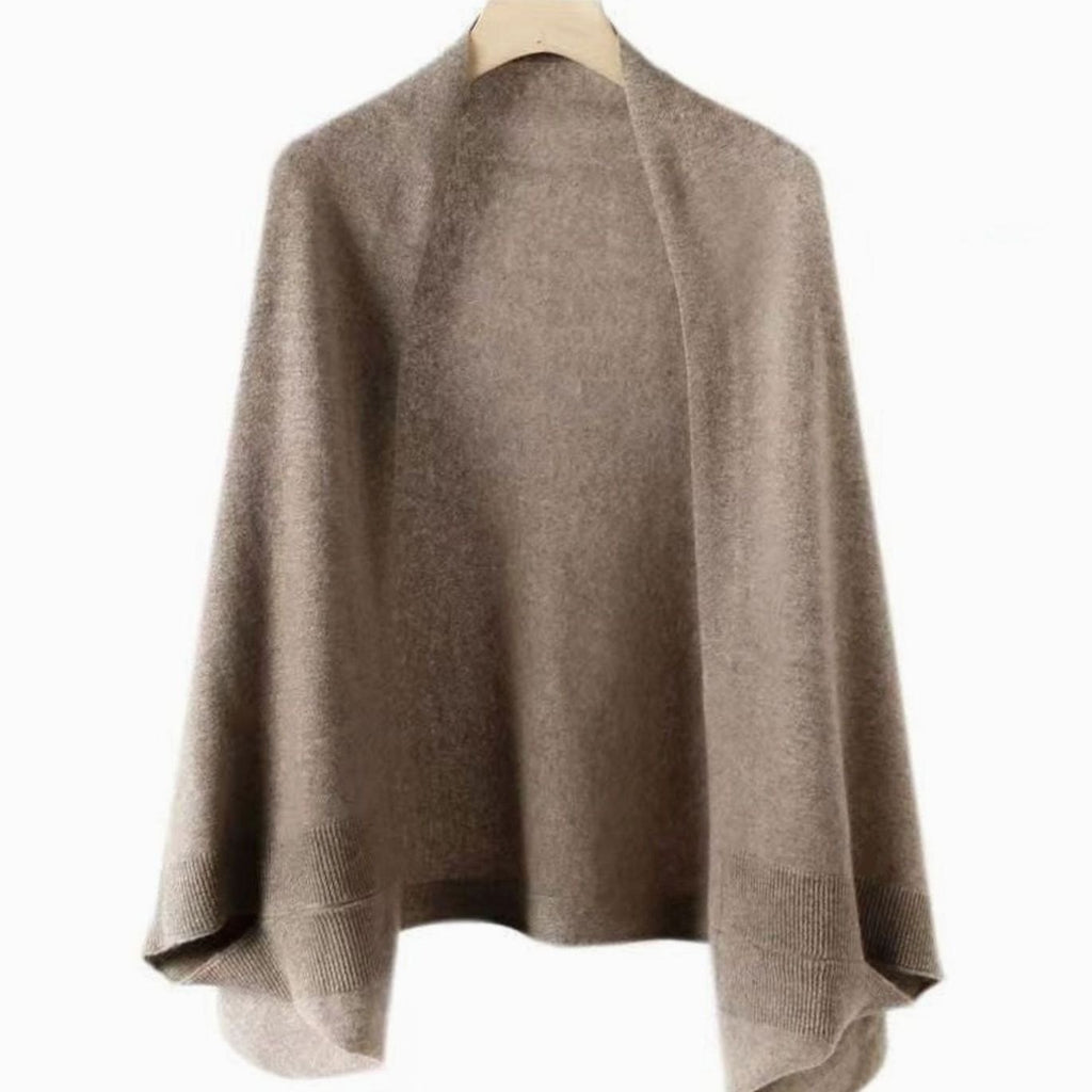 Women's Soft Faux Cashmere Oversized Wrap Scarf Shawl - Camel