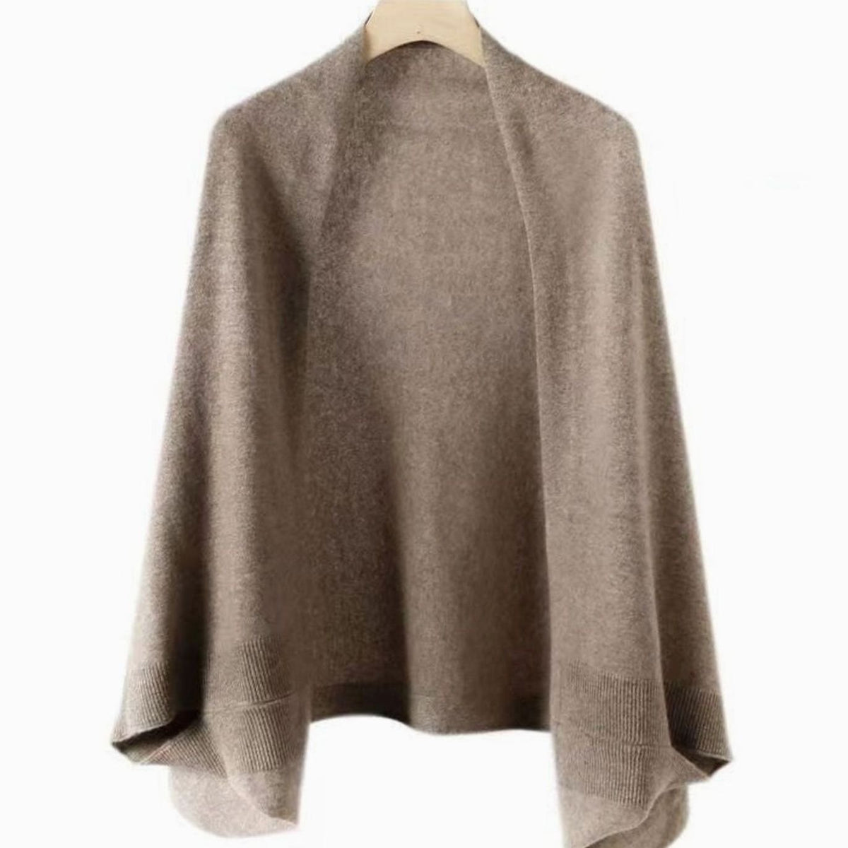 Women's Soft Faux Cashmere Oversized Wrap Scarf Shawl - Camel
