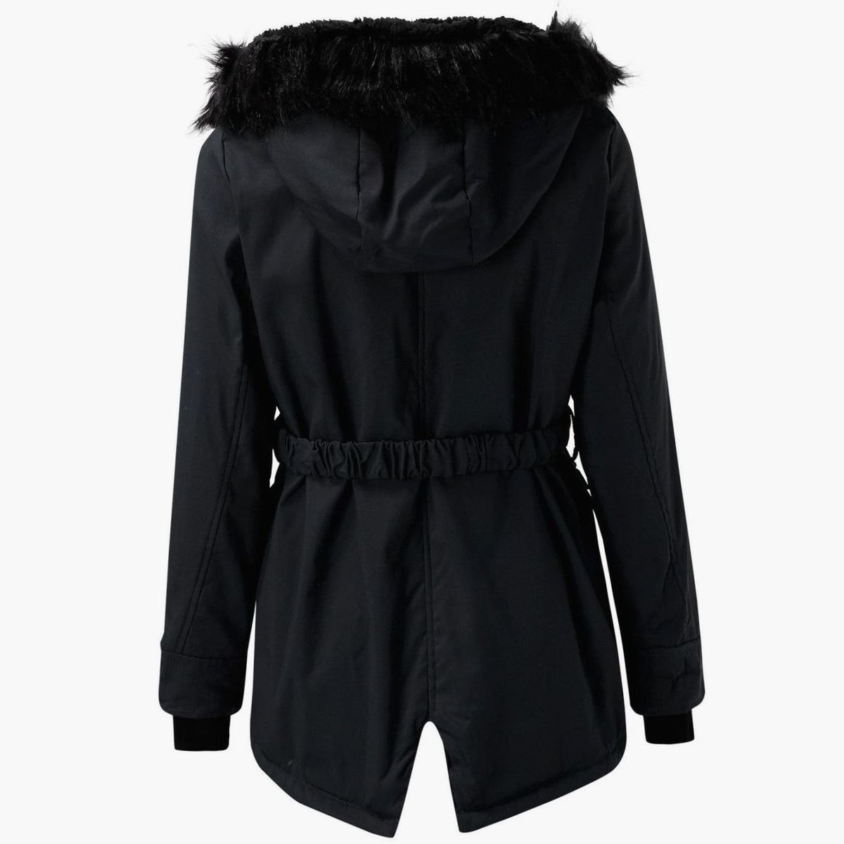 Women's Thick Faux Fur Hood Insulated Winter Parka Coat
