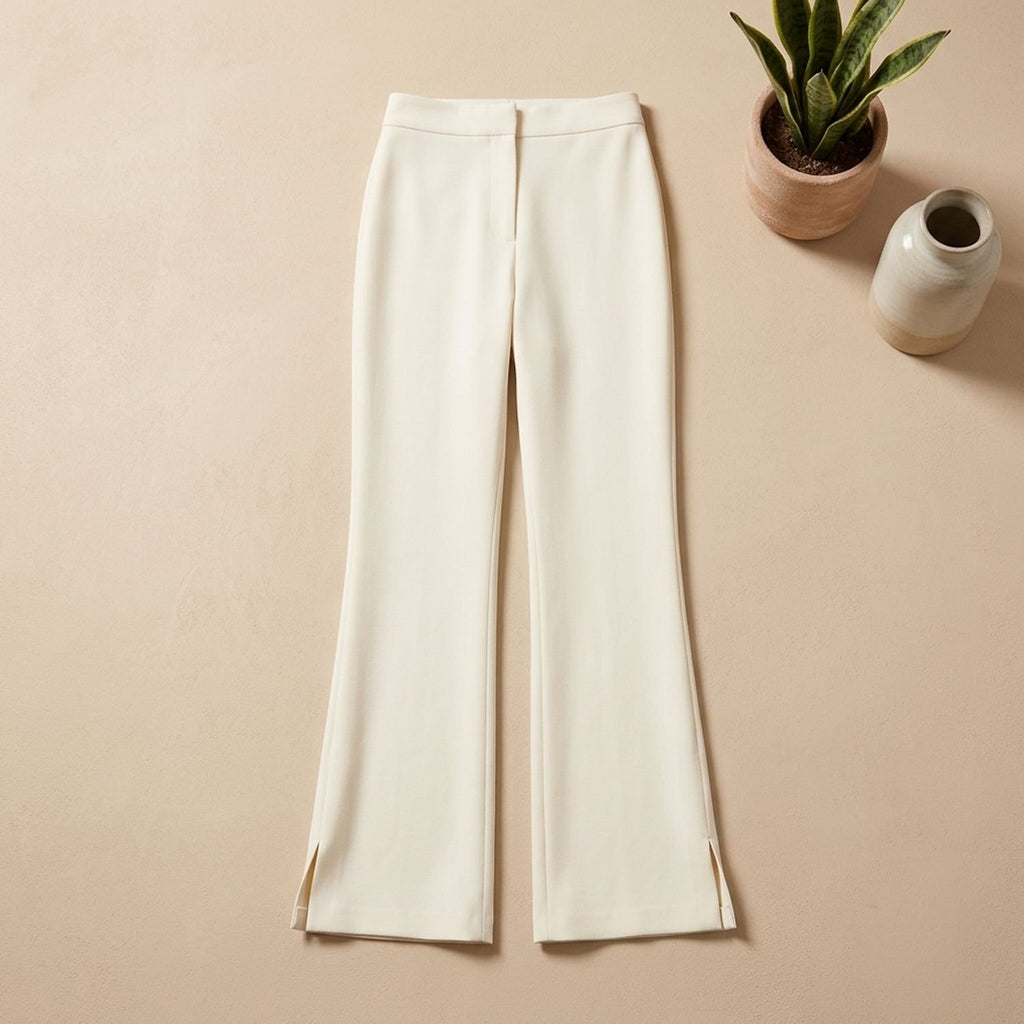 Women's Two Piece Set Sweetheart Strapless Bustier Top Wide-Leg Pants