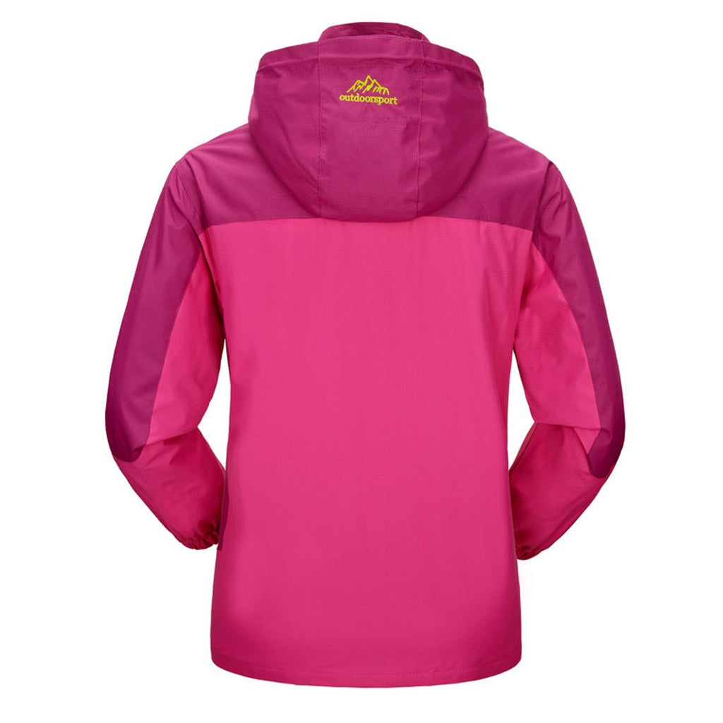 Women's Waterproof Hooded Outdoor Quilted Jacket