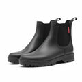 Women's Waterproof Insulated Chelsea Boots Elastic Side Panel - Black